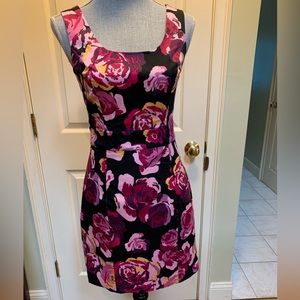 Express floral cotton lined dress size 4